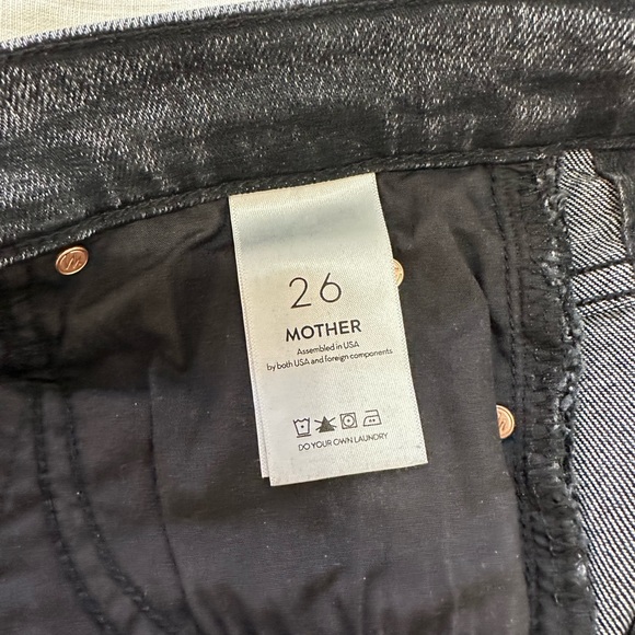 Mother High Waisted Rascal Ankle Snippet Jeans - Picture 4 of 7